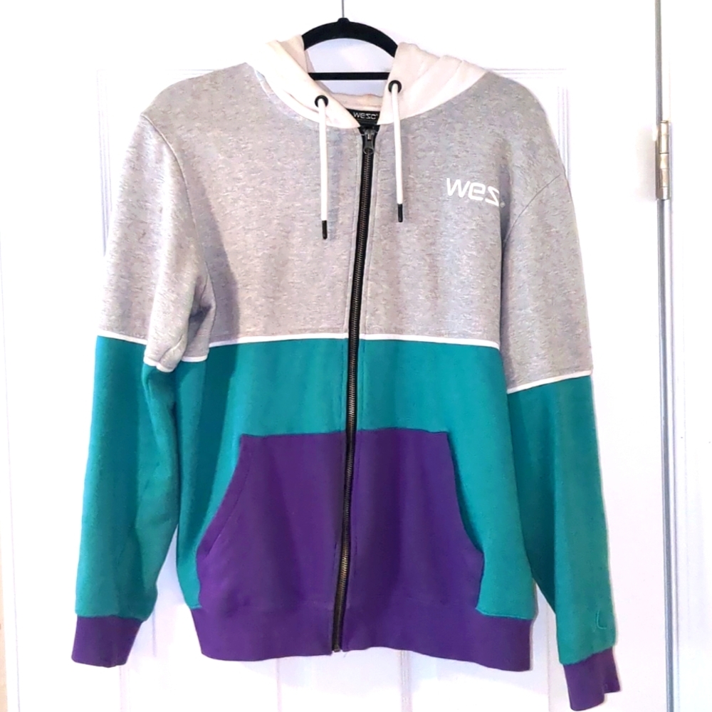 Multi-Color Zip-up Hoodie by WESC®️